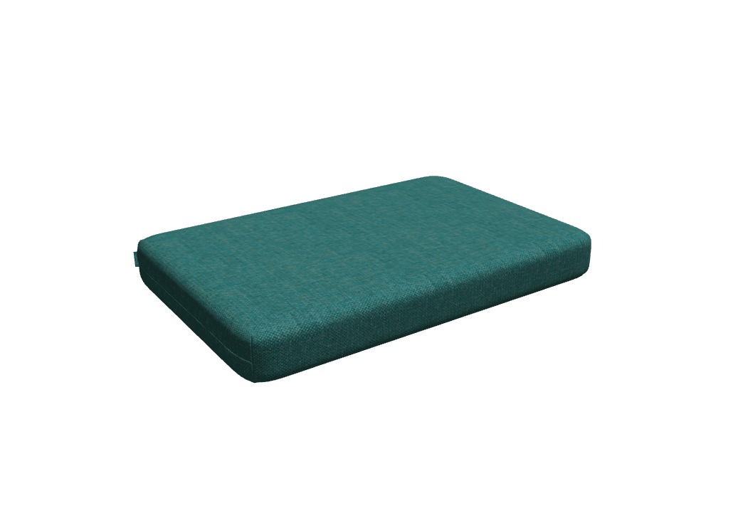 Loungekussen op maat, all-weather stof, groen.