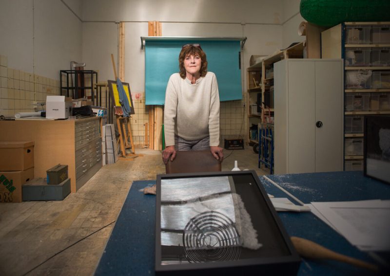 Kunst als zitplek in de schoolkantine