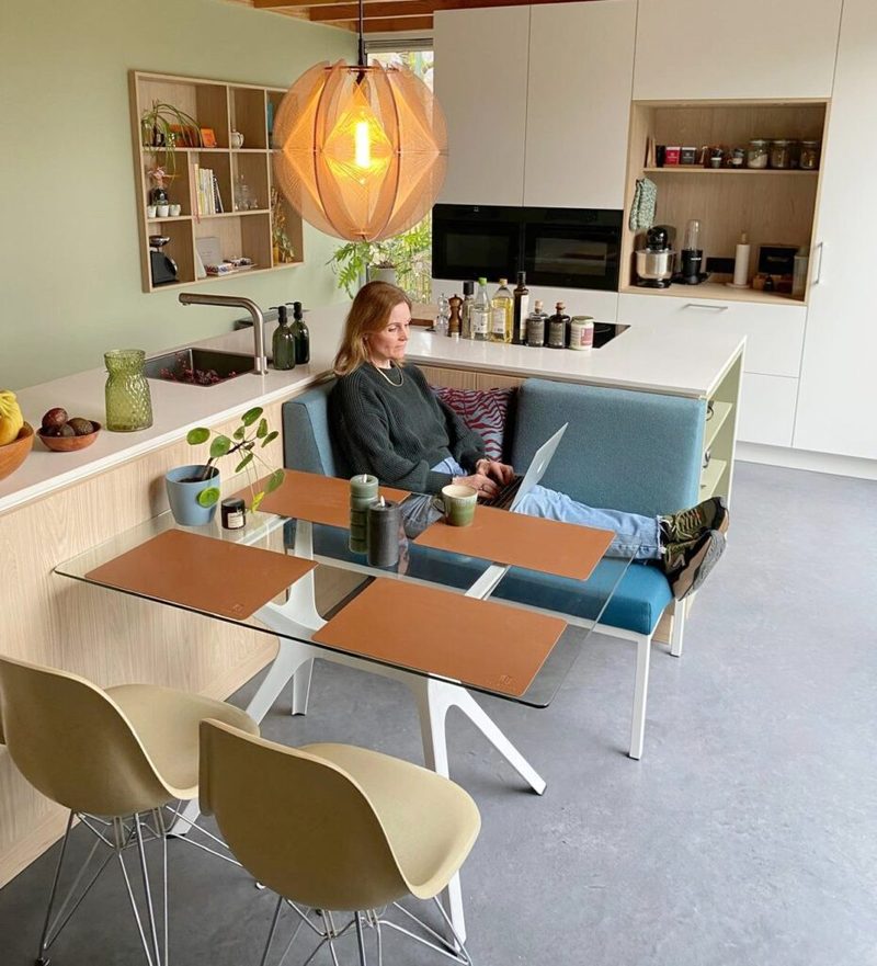 Flexibel keukenzitje van onze Femke